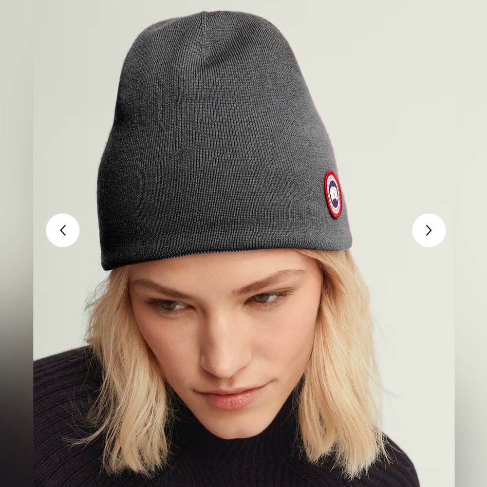 Canada Goose | Standard Toque Beanie | Iron Gray | New with tags